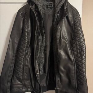 Mo-Ka Black Quilted Women's Leather Jacket